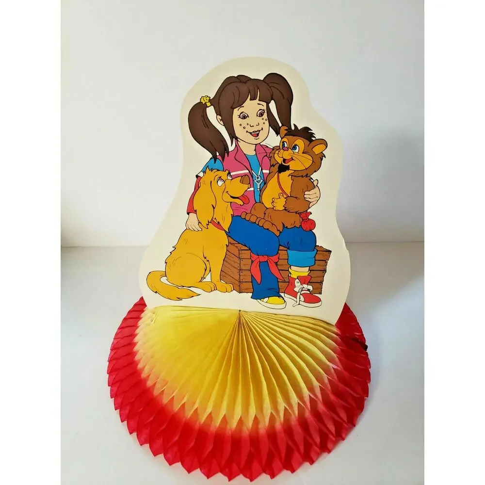 Punky Brewster Centerpiece Danish Amscan 1984 Rare Brand New Sealed Package U172